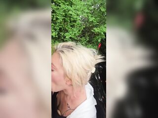Marvelous blond mother I'd like to fuck fresh workout outfit sucked and drilled
