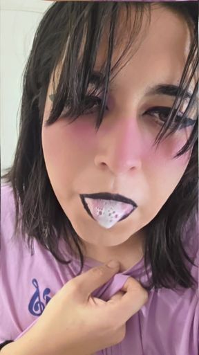 Slutty trans girls go wild with ahegao expressions