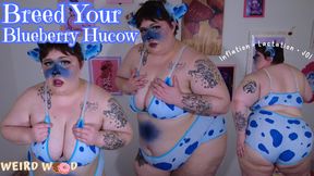 Breed & Fill Your BBW Blueberry Hucow with Cum