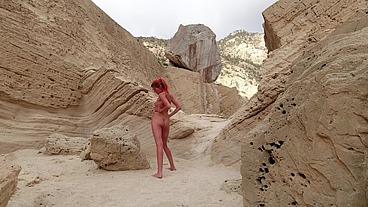Sex, cum and pissing in an Ibiza quarry