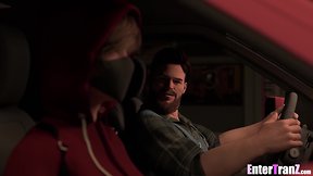 White man experiences trans booty for the first time