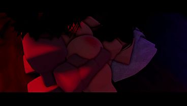 Breeding my slutty roommate in roblox