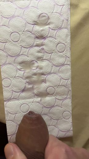 Earl Smile Big Cumshot Heavy Load On Toilet Paper
