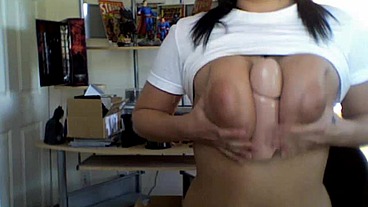 Whitney Stevens White Top Webcam featuring Whitney Stevens