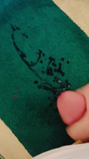Stroking &amp; Spraying a HUGE Load of SEMEN