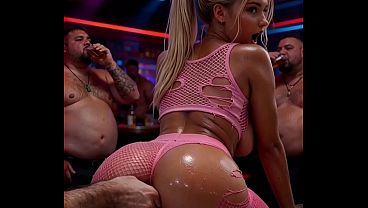 Betty Erickson &ndash_ Wild Night Club Desire [AI Generated] AI Porn, AI Gangbang, AI Orgy, AI SexParty