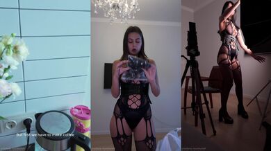HOT BTS VLOG: Shooting a new Black Goddess set for OF and Fansly