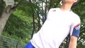 Cute Japanese Soccer Buddies Car Sex