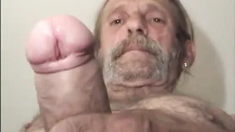 Hairy dirty straight worker shows his uncut big cock