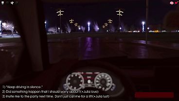 My Pleasure 4 - Julian'_s Double Cumshot Night - Explodes on Daphne'_s Ass &amp_ Hands, Then Dumps Load on Barbara'_s Big Tits (VN Gameplay)