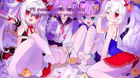 Horny Azur Lane Anime Chick Teases With Panty Clad Feet & JOI Fapping Instructions