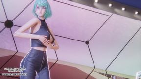 MMD NAYEON - ABCD Doa Tamaki Hot Kpop Dance Uncensored Hentai