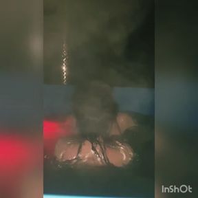 hot wife wants husband's best friend in a hot tub when her husband went to drinks. 3:15s ♡