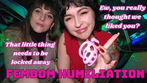 Humiliation Femdom POV: College Reunion Turns Into Chastity SPH Nightmare