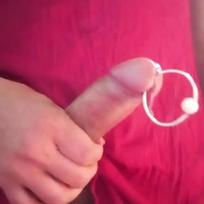 Beautiful Trans Gender Change My Dick Piercing Ring