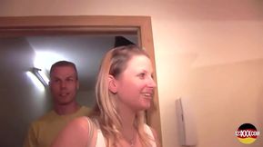 Horny Blonde MILF From Germany Pleasing Her Big Cock Neighbor