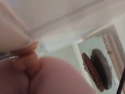 Up close toying this soft booty until I bust