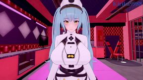 Noise and Privaty intense sex  - Goddess of Victory: Nikke POV Hentai