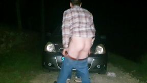 I ravaged a man on the spandex hood of my van.He's in a hurry, he was going to have customers. It was a quickie