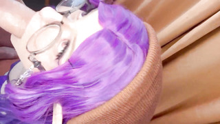 Ultra-cute E-dame is a Deepthoat Heaven