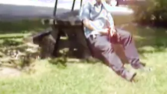 Mature Bear Strokes His Cock in Risky Outdoor Solo