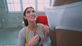 August ames cogida por Jay Bangher