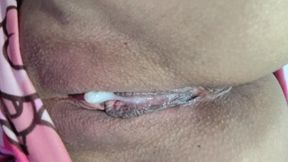 My Cuckold Creampies Me with the Pajama Aside After His Friend Creampied Me Too