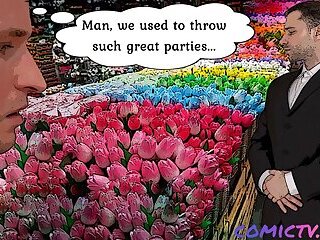 Friends. Flowers. Poor decisions.