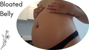 My swollen belly expanding more and more
