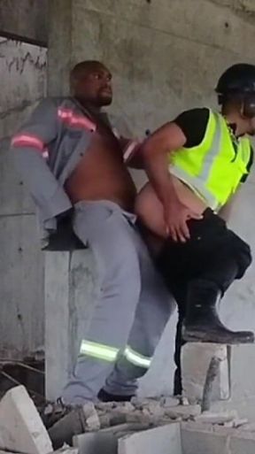 Holiday Day and Fucking Workers in Construction