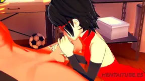Sarada Gives Naruto Hot Hentai 3D Handjob & Blowjob Till Cum-In-Mouth