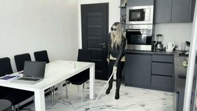 Blind Girl Black Leather Buttcrack Fight WMV FULL HD 1080p