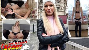 German Scout - Thin Teenie Ketty Schade Seduces for Casting Fuck