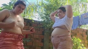 She's my punching bag without gloves.