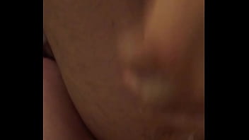 Creampie in Japanese cumdump man pussy