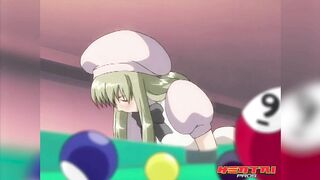 Hentai Pros - Setsuya can't do anything but Sit & Watch his Maids Masturbating & Fucking each other