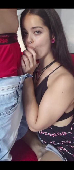 Wellington Prado Was so Attentive Holding My Hair While Sucking His Cock - Complete on Red