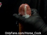Bisexual Male Stripper Wanking Big White Cock for Close Up Cumshot and Big Dick Daddy Cum Play POV