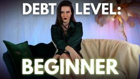 Debt Level: Beginner | Financial Domination FINDOM Debt Contract | Sophia Truee