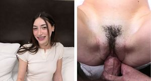 See this 18 yr aged with braces give a messy fellatio