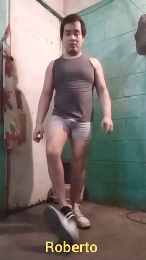 Jesus in boxer pulling his penis chapter 4