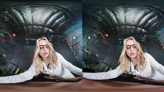 VR Bangers Dangerous Experiment makes Anna Claire Clouds really Horny VR Porn