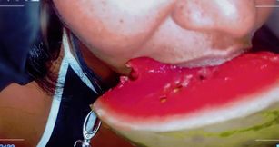 Colombian Nipple Armpit Licking Watermelon Sub Slut Nun