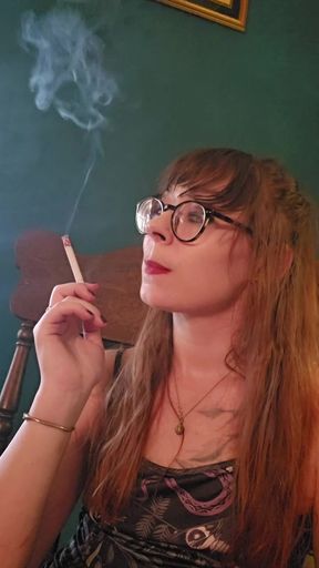 Ms.Thrope decides to blow smoke in your face