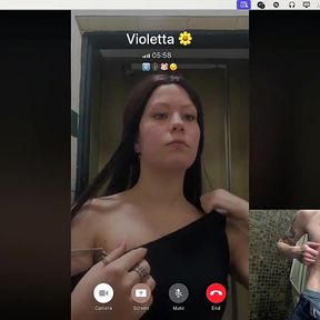 Webcam Model Makes Him Cums Twice via Private Call!