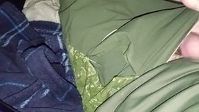 Boy Cumming In His Trackie Bottoms