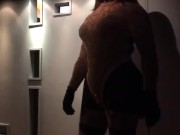 Beyonce’s body double (Crossdressing, female mask, pantyhose, trans, pantyhose, race change)