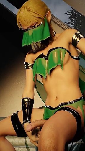 Princess Link Dildo Ride - Legend of Zelda Porn Parody
