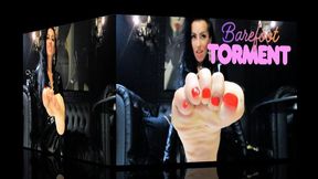 Barefoot Latex Goddess Torments You to Worship & Lick Every Perfect Pedicured Toe – Sweaty Soles POV Mind-Fuck