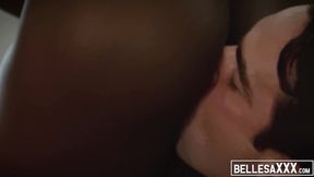 ”Cowgirl shaft riding with natural tits black beautiful babe Ana Foxxx”